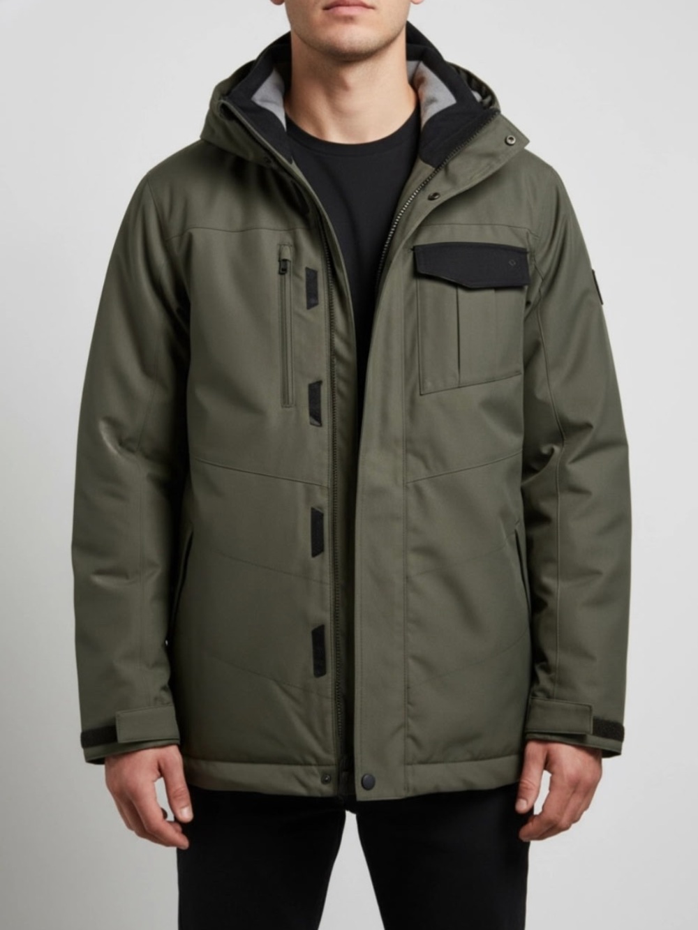 Oakley mens Division Evo Insula Jkt 2l 10k XL olive green